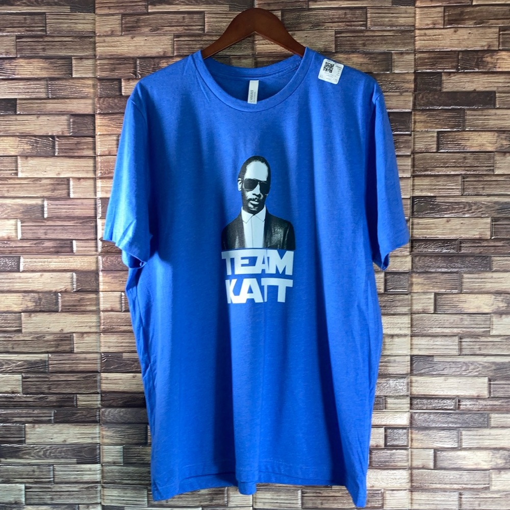 Katt Williams Blue Graphic Tee